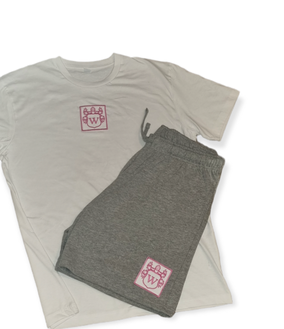 Westbound pink patch t shirt