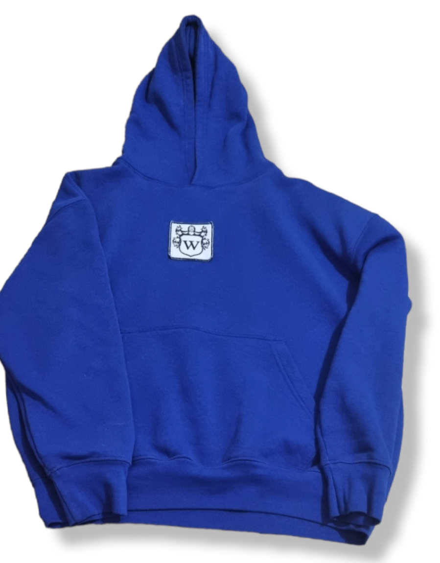 Royal blue oversized hoodie