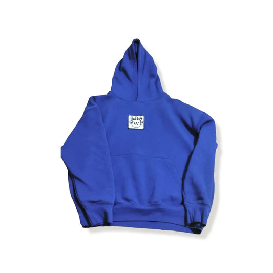 Royal blue oversized hoodie
