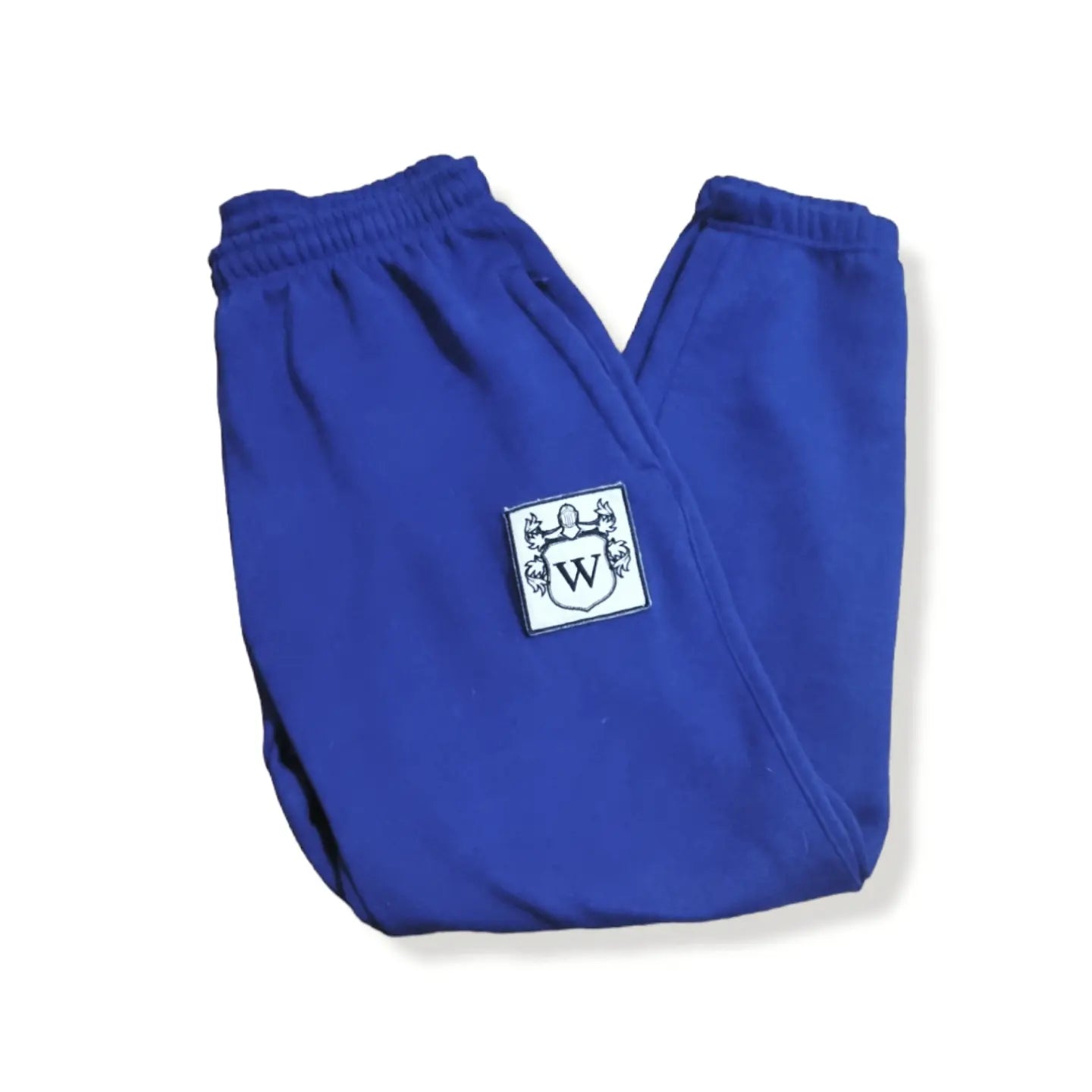 Royal blue oversized joggers